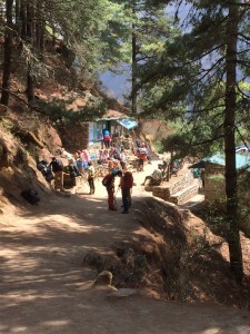 Check point before Namche