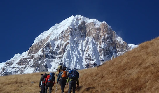 Annapurna Sanctuary and Tent Peak (Tharpu Chuli)