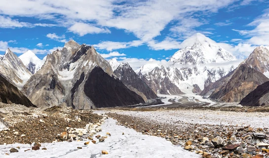Gondogoro Peak and K2 Base Camp